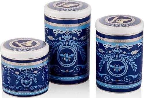 Blue Banube 3 lü Kavanoz Seti 16 cm-13 cm -10 cm 1BSF-1902BB