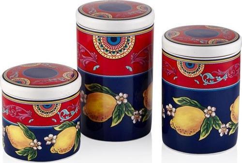 Citrus 3 lü Kavanoz Seti 16cm-13cm-10cm 1BSF-1902CT