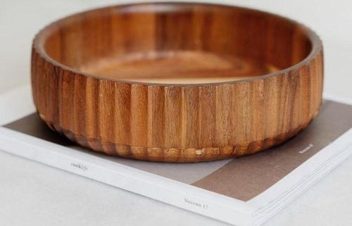 Bambu Akasya Curve Kase 19 CM MİEN-7B43