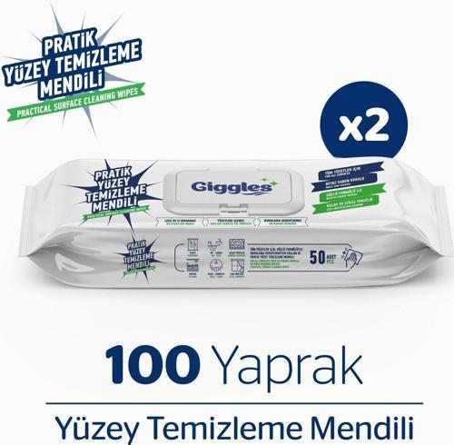 100 Adet 1.Sınıf Pratik Yüzey Temizleme Havlu - Mendil