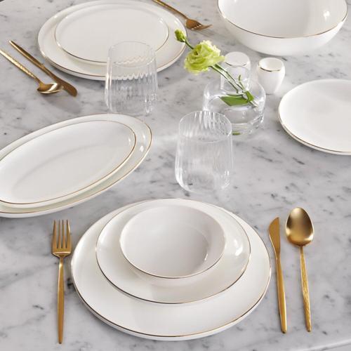 Streamline Meridian Gold 59 Parça 12 Kişilik Yemek Takımı