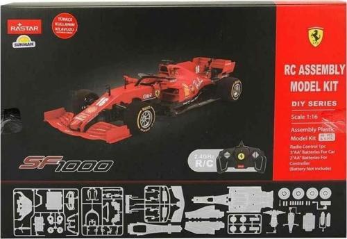 31961 Ferrari SF1000 Uzaktan Kumandalı Model Araç Montaj Kiti 1:16 -Sunman