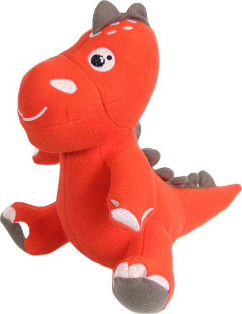 Dino Peluş Oyuncak Turuncu 25 cm