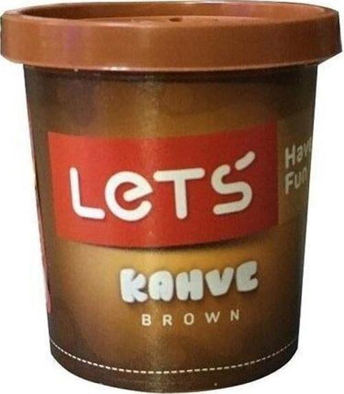 Tek Renk Oyun Hamuru Kahverengi 115 Gram (Tekli)