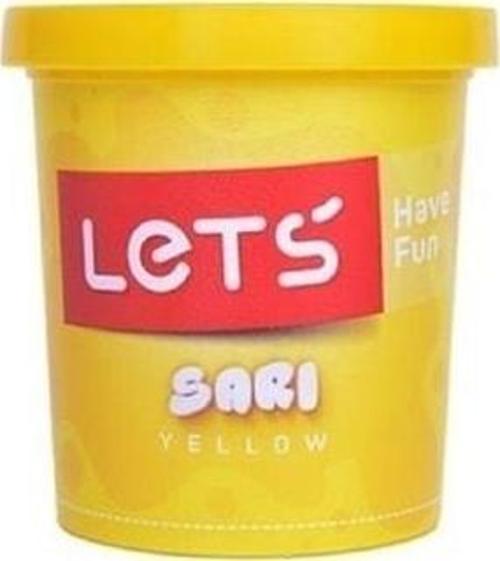 Tek Renk Oyun Hamuru Sarı 115 Gram (Tekli)