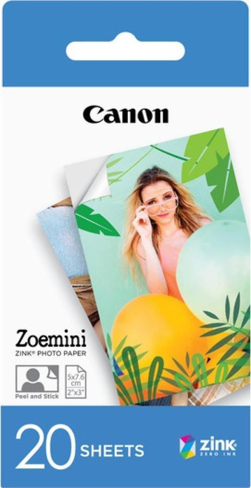 ZINK PAPER ZP-2030/20 SHEETS EXP HB