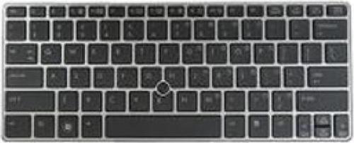 Backlit keyboard with pointing stick - F