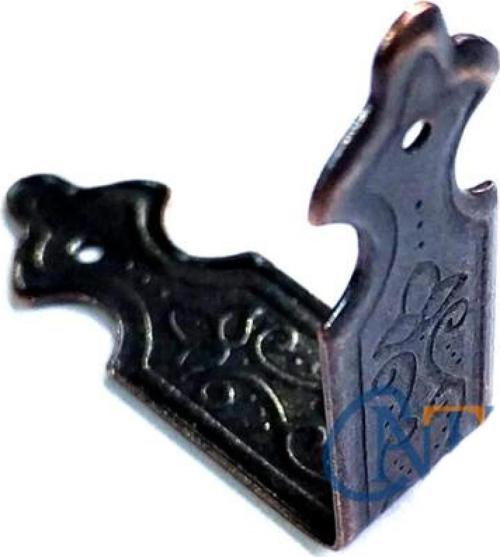 Dekoratif Sandık, Kutu Kenarı, 11x32mm, Eskitme, 1 Adet