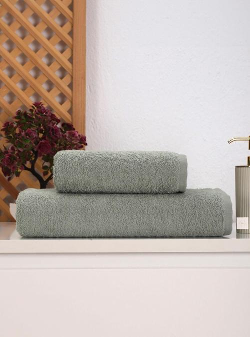 2 Parça Kadın / Erkek Banyo Duş Hamam Havlu Seti 90x150 Cm %100 Pamuklu
