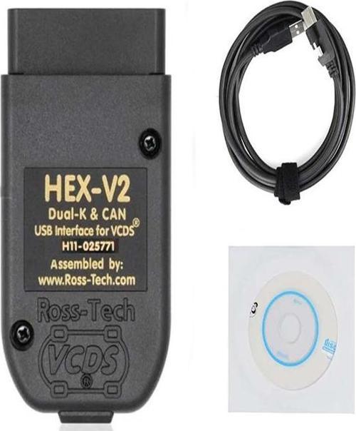 Hex V2 Vag Vcds 22.9 Arıza Tespit Kodlama Gizli Adaptasyon Özelliği USB Arabirimi