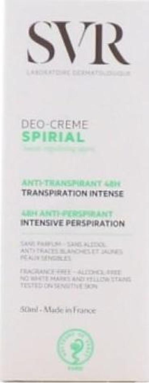 Spirial Deo-Creme 48H Terleme Önleyici Krem 50ml