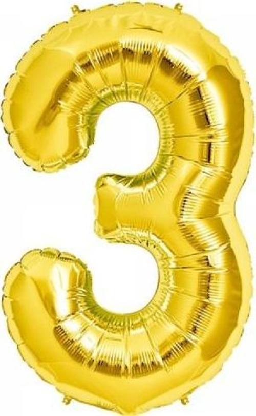 Balon Folyo 40 Rakam Altın 3 10774