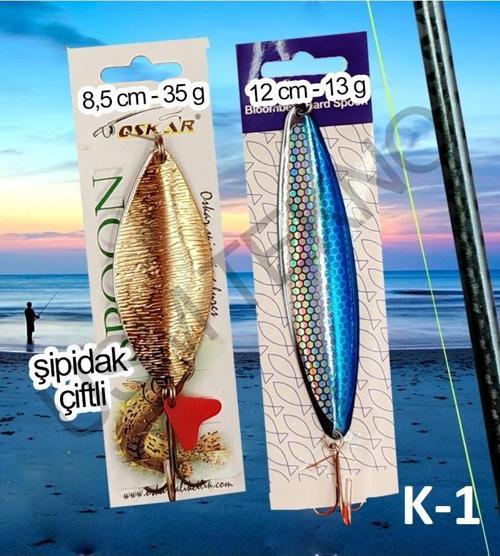 Kaşık 2 Adet Rapala Lures Yapay Yem Turna Kaşığı Turna Levrek Lüfer Alabalık Kaşığı