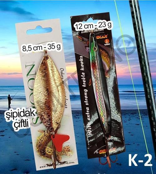 Kaşık 2 Adet Rapala Lures Yapay Yem Turna Kaşığı Turna Levrek Lüfer Alabalık Kaşığı
