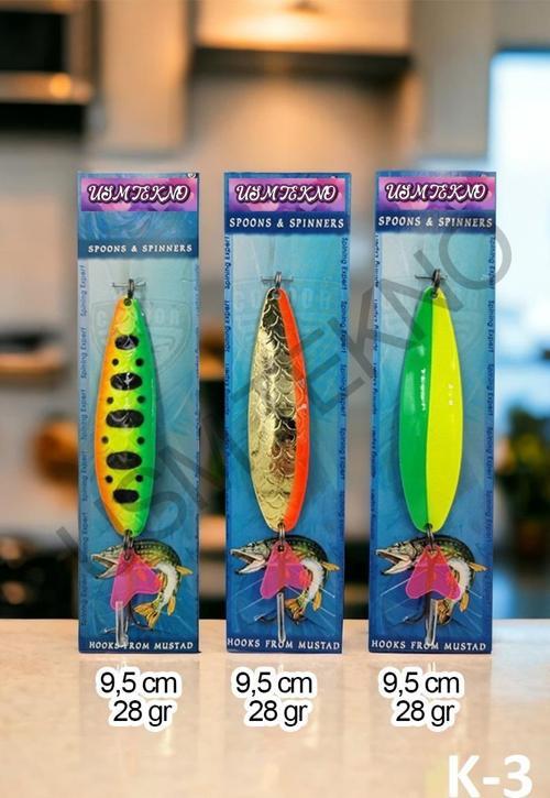 Kaşık 3 Adet Rapala Lures Yapay Yem Turna Kaşığı Turna Levrek Lüfer Alabalık Kaşığı