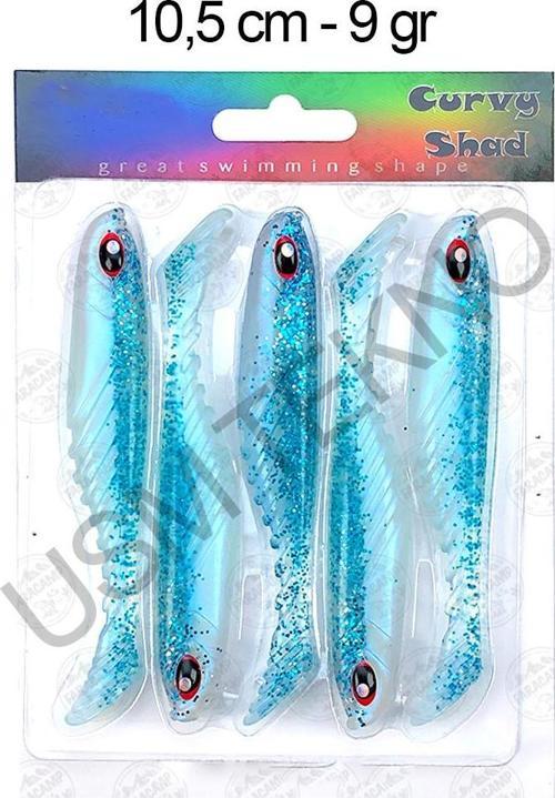 Silikon Balık Sasi Yem 5 Adet 10.5cm 9 Gr Rapala Lures Yapay Yem Turna Levrek Silikon Yem