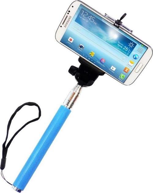 Monopod Z07-1 Selfie Çubuğu Mavi