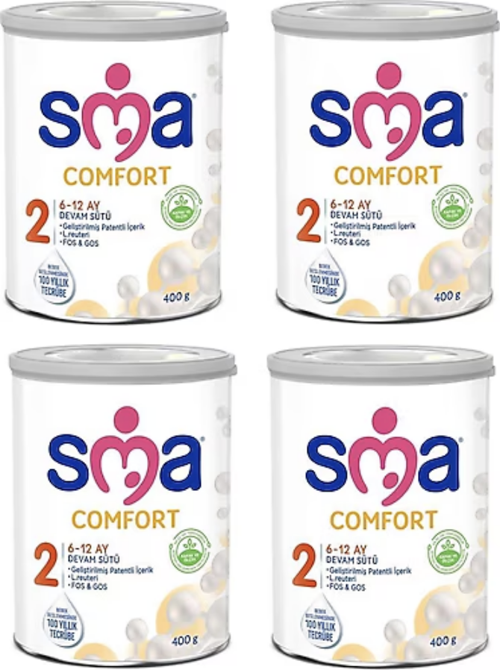 Comfort 2 Devam Sütü 400 gr 4 Adet