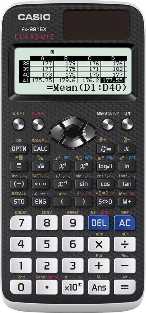 FX-991EX Bilimsel Fonksiyonlu Hesap Makinesi