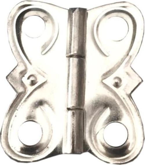 Eko Menteşe 20 Adet Nikel 20x18 mm Kutu ve Sandık Menteşesi Hobi Maket