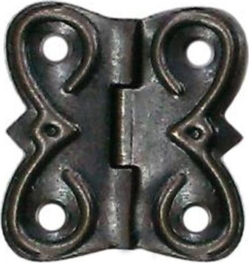 Eko Menteşe 20 Adet Oksit 20x18 mm Kutu ve Sandık Menteşesi Hobi Maket