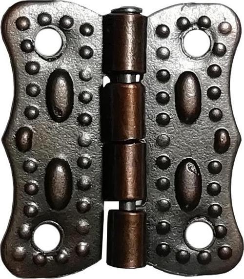 PAPATYA MENTEŞE 10 ADET OKSİT 20X20 MM KUTU VE SANDIK MENTEŞESİ HOBİ MAKET