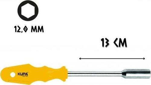 Lokma Tornavida Mıknatıslı Uç - No: 12