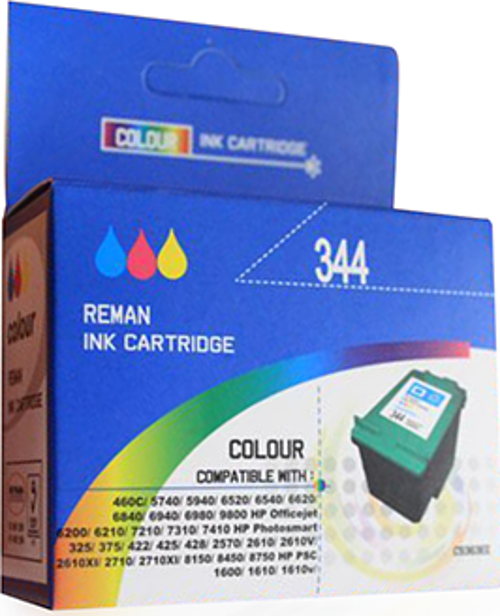 HP 344 UYUMLU RENKLİ KARTUŞ - HP 5740 5743 5745 5748 5943 6520 6540 6543 6548 6620 6623 6830 D414