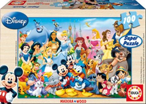 12002 The Wonderful World Of Disney 100 Parça Puzzle
