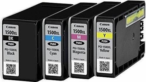 Orijinal CANON PGI 1500 KARTUŞ 4 RENK 1 TAKIM- Maxify MB2050 / MB2350 / MB2150 / MB2750 / 2755
