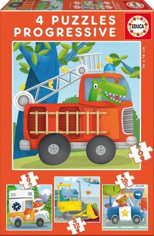 W17144 Rescue Üçlü Puzzle