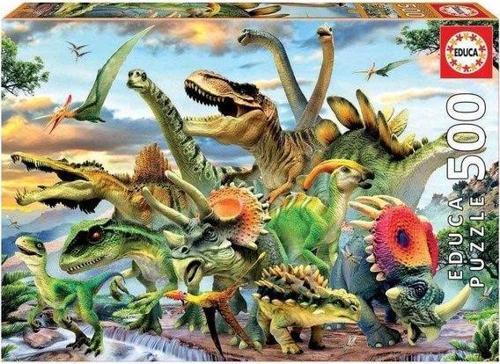 17961 Dinosaurs 500 Parça Puzzle
