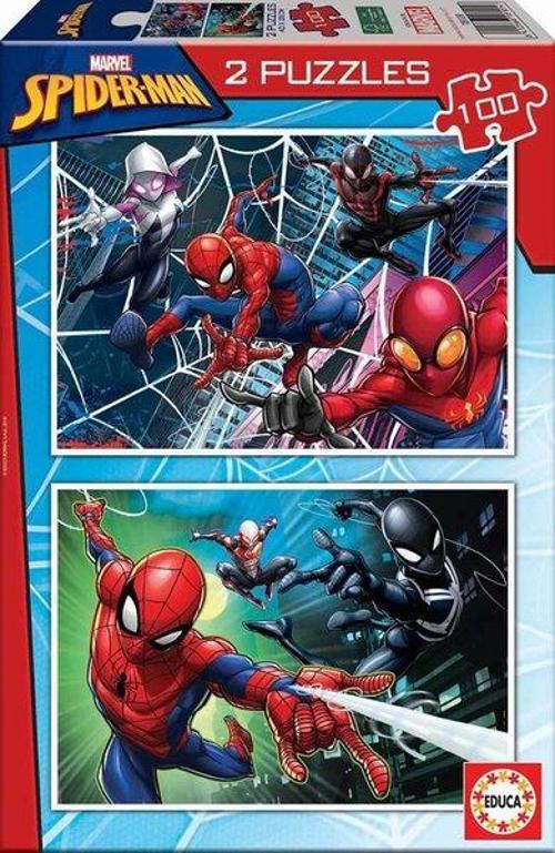 18101 Spiderman 2x100 Parça Puzzle