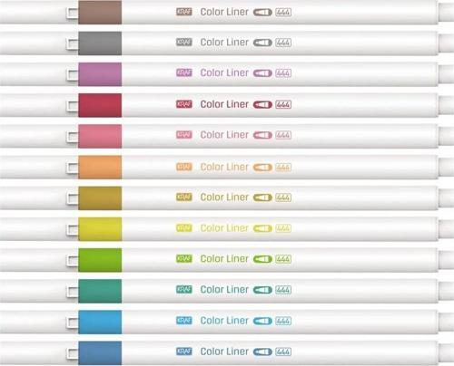COLOR LINER KALEM 0.5 MM 12 Lİ 444