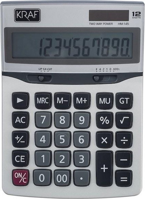 HESAP MAKİNESİ MASAÜSTÜ 12 HANE HM-145
