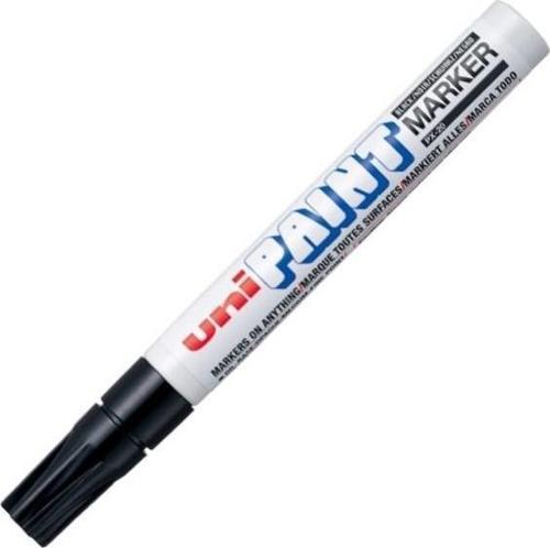 UNI BOYAMA MARKÖRÜ PAINT PX-20 2.2-2.8 SIYAH  - (12 Adet)