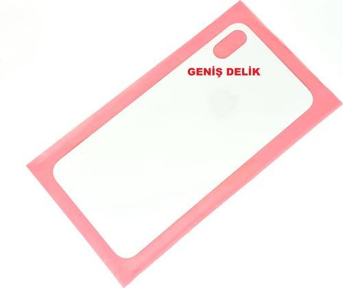 İphone XS MAX Arka Pil Batarya Kapağı (CAM) BEYAZ