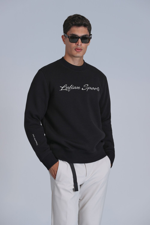 Loved Erkek Sweatshirt Siyah