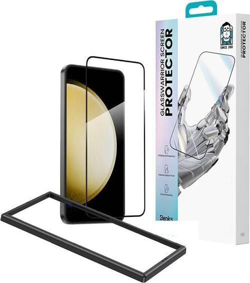 Galaxy S24 Benks Glass Warrior Cam Ekran Koruyucu + Kolay Uygulama Aparatlı
