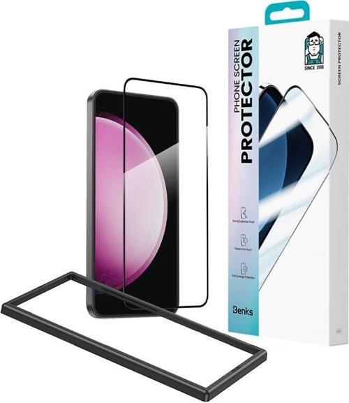 Galaxy S24 Plus Benks Ultra Shield 0.3mm Ekran Koruyucu + Kolay Uygulama Aparatlı