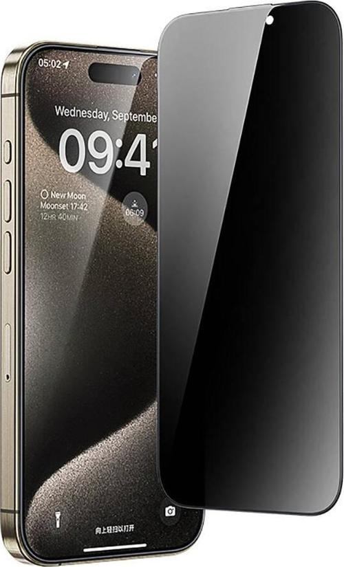 Apple iPhone 13 Pro Max Casebang Privacy Ekran Koruyucu + Kolay Uygulama Aparatı