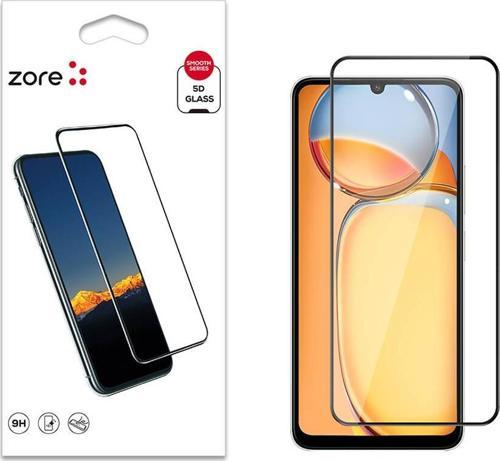 Xiaomi Redmi 13C Zore Kenarları Kırılmaya Dayanıklı Cam Ekran Koruyucu