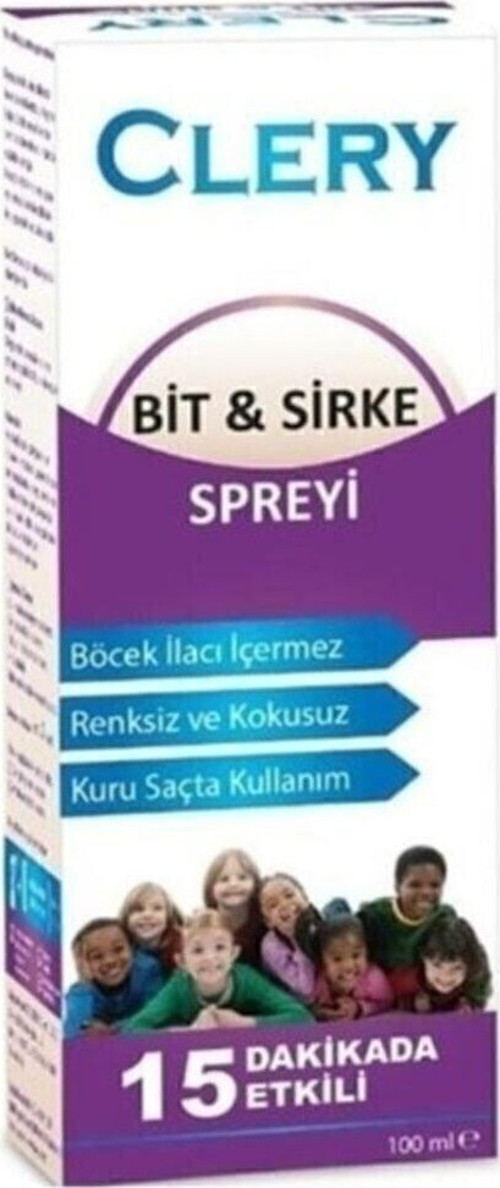Bit Ve Sirke Için Saç Spreyi 100 Ml