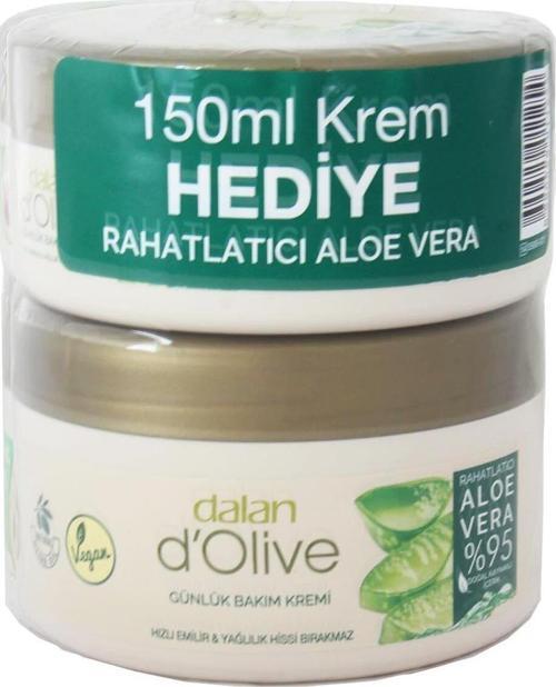 D'Olive Günlük Bakım Rahatlatıcı Aloe Vera Kremi 250 Ml 150 Ml Hediye