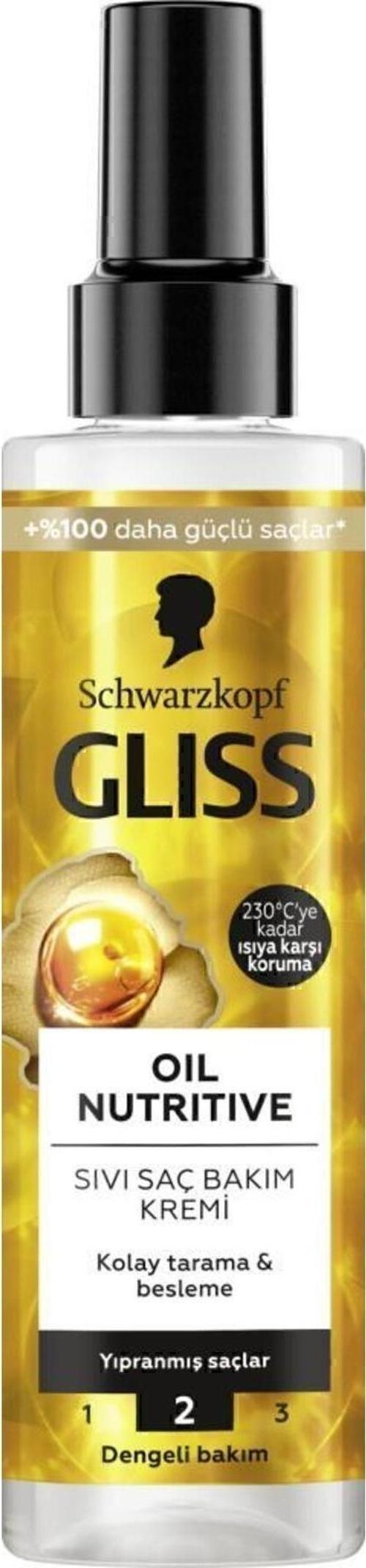 Sıvı Saç Kremi 200Ml Oil Nutritive