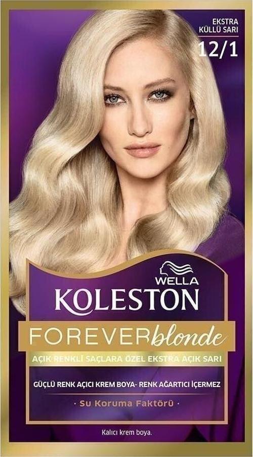 Koleston Kit Saç Boyası 12/1 Ekstra Küllü Sarı