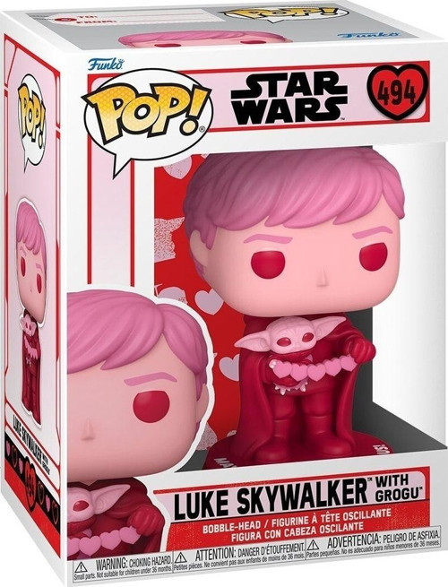 Pop Figür - Star Wars: Valentines - Luke & Grogu