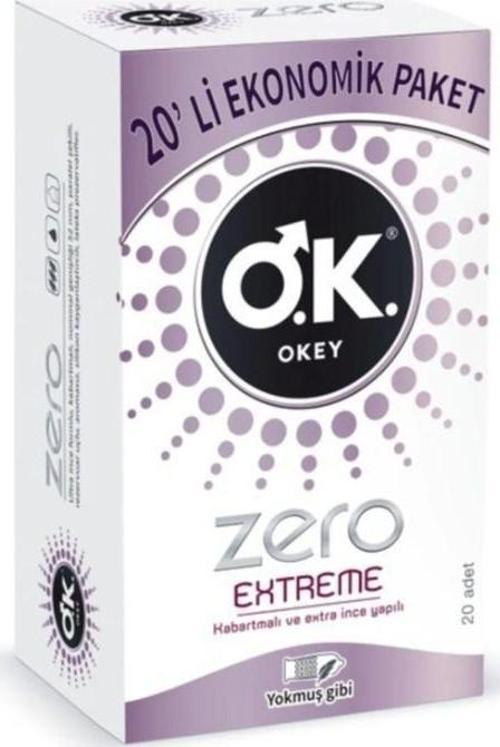 Prezervatif Zero Extreme 20'li