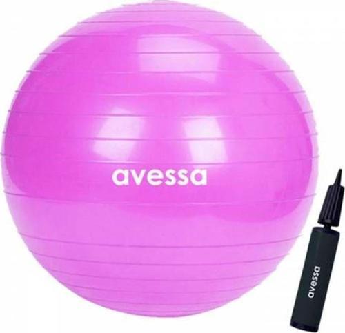 75 cm Pilates Topu Pembe Pompalı