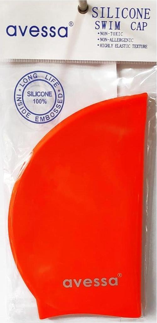Silikon Bone Açık Kırmızı Havuz Bonesi SC404